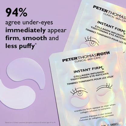 Instant FIRMx Collagen Infusion Tightening Eye Patches